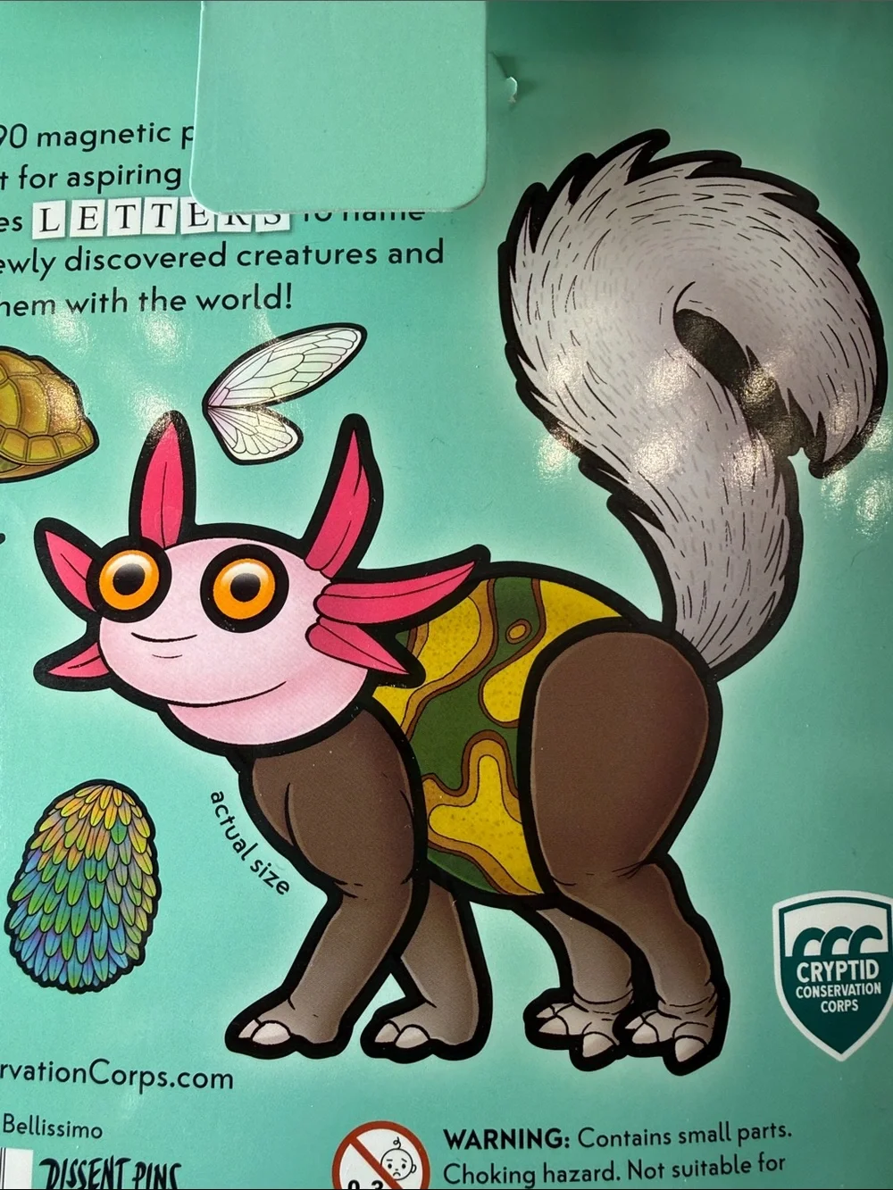 Cryptid Construction Kit - Funny Fridge Magnet Creature Creation Kit